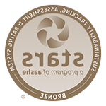 Sustainability tracking, assessment and rating system bronze seal